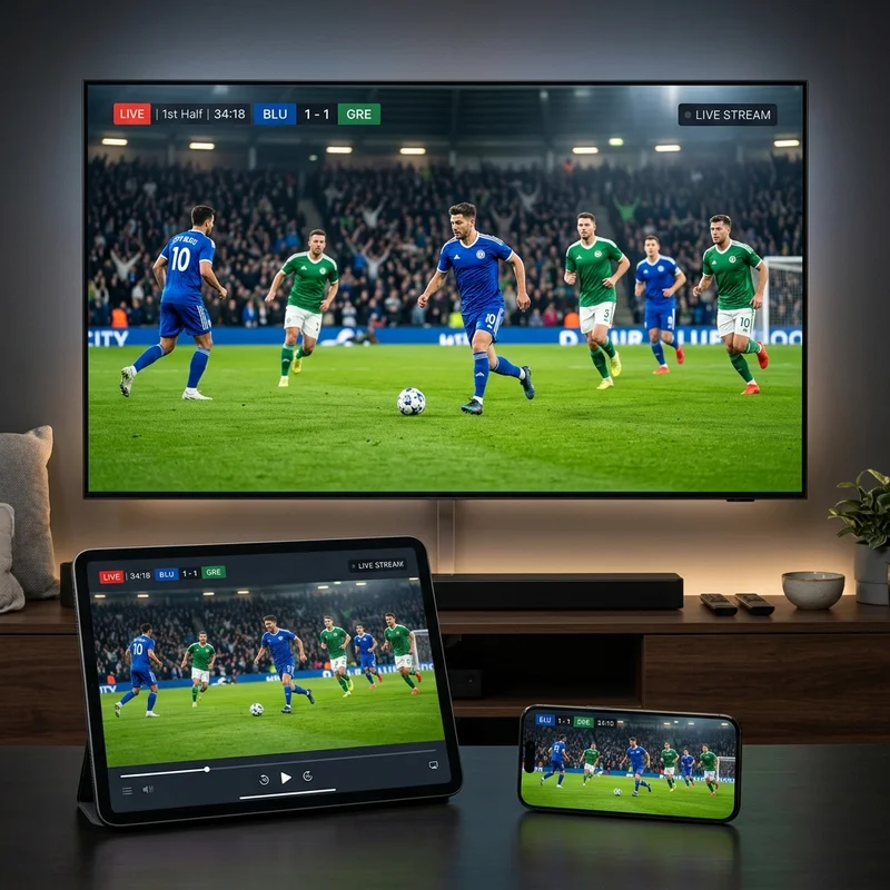 Sports streaming on multiple devices